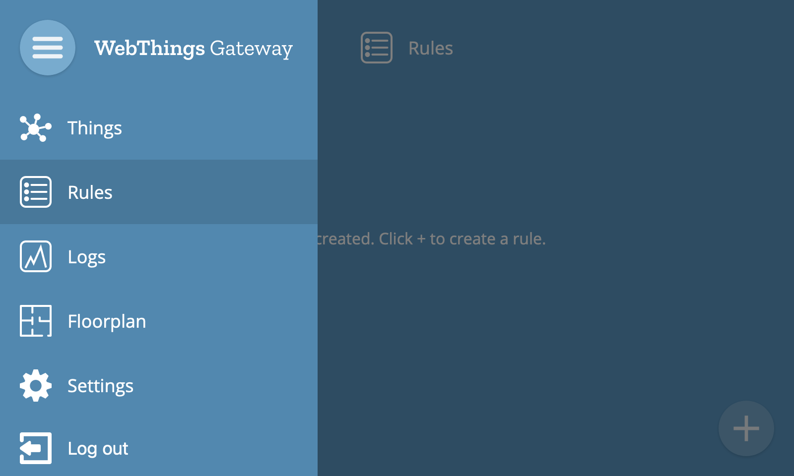 Screenshot of the main menu with the Rules option selected